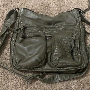 Large Multi Zip Convertible Bag
